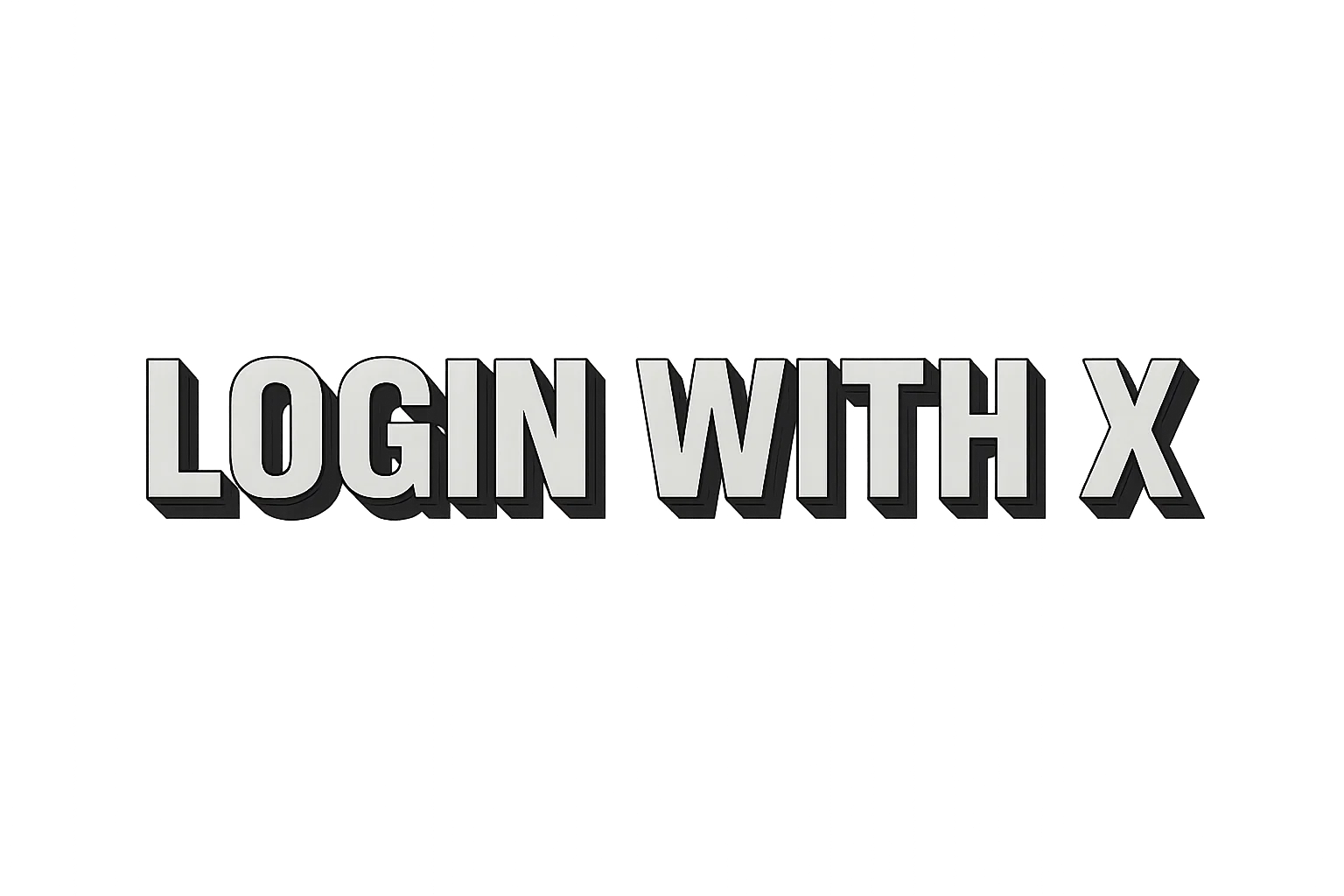 Login with X